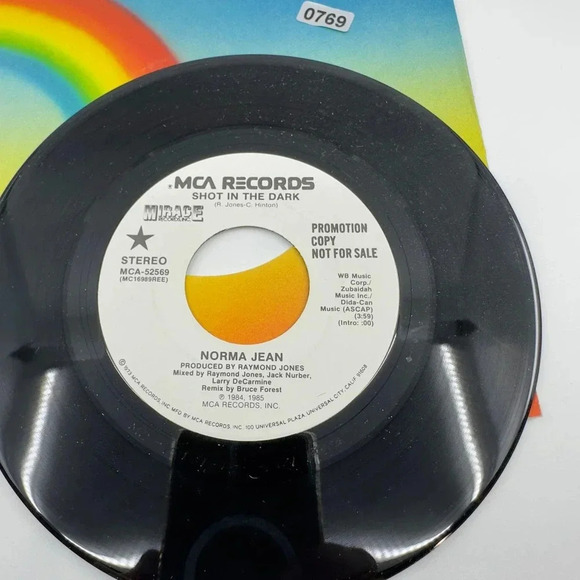 Norma Jean Shot In The Dark Vinyl Record Album - Picture 2 of 4